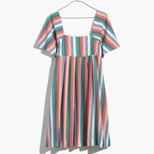 Madewell boho style stripped dress